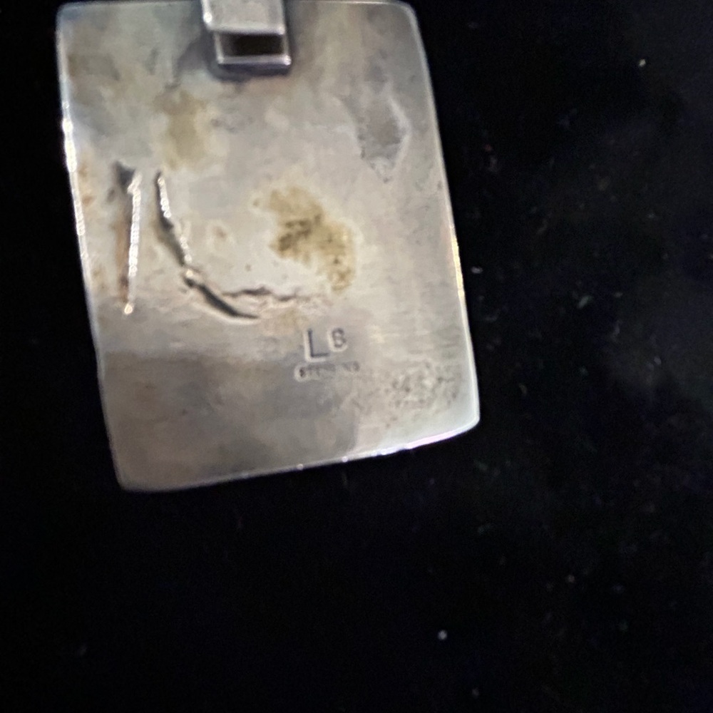 Stunning 925 Stamped Sterling Silver Sacred Heart Pendant - Picture 13 of 14
